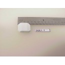 9061-1 -HO GPS dome (octagonal 13/32" wide F/P white   - Pkg. 1